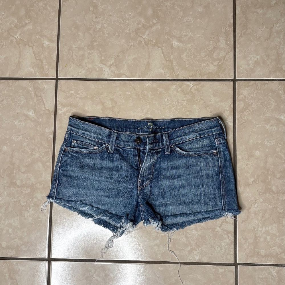Y2K Denim Girl Shorts